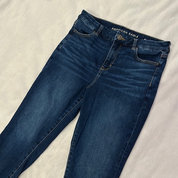 AE ne(x)t level stretch blue jeans - Picture 1 of 10